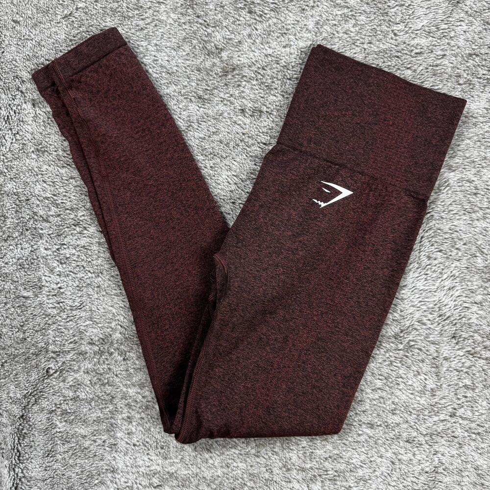 Gymshark Vital Seamless Leggings Women's Size XS Maroon